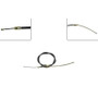 Parking Brake Cable C93210 - Direct Fit - front view