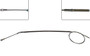 Parking Brake Cable C92876 - Direct Fit - front view