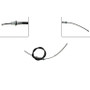 Parking Brake Cable C93215 - Direct Fit - front view