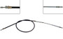 Parking Brake Cable C93645 - Direct Fit - front view