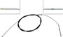 Parking Brake Cable C93873 - Direct Fit - front view