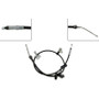 Parking Brake Cable C93666 - Direct Fit - front view