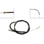 Parking Brake Cable C93742 - Direct Fit - front view
