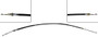 Parking Brake Cable C95373 - Direct Fit - front view