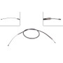 Parking Brake Cable C95798 - Direct Fit - front view