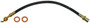 Brake Hydraulic Hose H380238 - front view