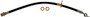 Brake Hydraulic Hose H620654 - front view