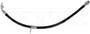 Brake Hydraulic Hose H621119 - top view