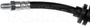 Brake Hydraulic Hose H622393 - left view