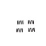 Brake Hold Down Spring HW1157 - front view