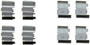 Disc Brake Hardware Kit HW13497 - Direct Fit - angled view