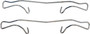 Disc Brake Hardware Kit HW13923 - Direct Fit - angled view