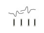 Disc Brake Hardware Kit HW5584 - Direct Fit - angled view