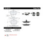 C-Tek Semi-Metallic Brake Pads with Shims for 2006-2012 Volkswagen/Seat (Passat, R32, CC, Leon) 102.09153