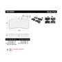C-Tek Semi-Metallic Brake Pads with Shims for 2001-2003 Audi (S8) 102.05941