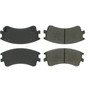 C-Tek Semi-Metallic Brake Pads with Shims for 2003-2005 Mazda (6) 102.09570