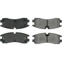 C-Tek Semi-Metallic Brake Pads with Shims for 1998-2003 Cadillac (Seville) 102.07540