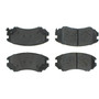 C-Tek Semi-Metallic Brake Pads with Shims for 2002-2013 Hyundai/Kia (Sonata, Tiburon, Optima, Magentis) 102.09240