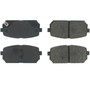 C-Tek Semi-Metallic Brake Pads with Shims for 2007-2012 Kia (Rondo) 102.12960