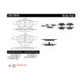 C-Tek Semi-Metallic Brake Pads with Shims for 2005-2012 Ford/Mazda/Mercury (Escape, Tribute, Mariner) 102.10470