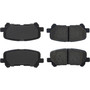 C-Tek Ceramic Brake Pads with Shims for 2007-2017 Acura/Honda (MDX, Pilot, ZDX, Odyssey) 103.12810
