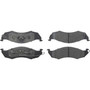Posi Quiet Semi-Metallic Brake Pads with Hardware for 1993-2002 Mercury/Nissan (Villager, Quest) 104.05760