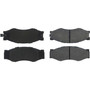 Posi Quiet Semi-Metallic Brake Pads with Hardware for 1982-1997 Nissan/INFINITI (200SX, 300ZX, D21, M30) 104.02660