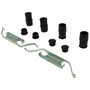 Posi Quiet Semi-Metallic Brake Pads with Hardware for 1987-2006 BMW/Audi (525i, 530i, 535i, 540i) 104.03940