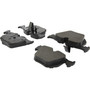 Posi Quiet Semi-Metallic Brake Pads with Hardware for 1991-2010 Land Rover/BMW/Bentley (Range Rover, 330Ci, 330i, 330xi) 104.06830