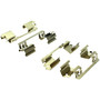 Posi Quiet Semi-Metallic Brake Pads with Hardware for 2003-2009 Mercedes-Benz (E320, E350) 104.09870