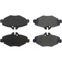 Posi Quiet Semi-Metallic Brake Pads with Hardware for 2003-2009 Mercedes-Benz (E320, E350) 104.09870
