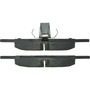 Posi Quiet Semi-Metallic Brake Pads with Hardware for 1996-2000 Audi/Volkswagen (A4, A4 Quattro, Passat, S3) 104.07360