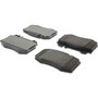 Posi Quiet Semi-Metallic Brake Pads with Hardware for 2002-2011 Mercedes-Benz (C32 AMG, CLK500, CLK55 AMG, C55 AMG) 104.08471