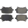Posi Quiet Semi-Metallic Brake Pads with Hardware for 2001-2018 Audi/Volkswagen/Seat (A4, A6 Quattro, A4 Quattro, Jetta) 104.11080