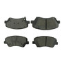 Posi Quiet Semi-Metallic Brake Pads with Hardware for 2011-2016 Hyundai (Elantra, Elantra Coupe) 104.15430