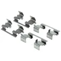 Posi Quiet Ceramic Brake Pads with Shims and Hardware for 1990-1999 Acura/Honda (CL, Accord) 105.04650