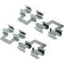 Posi Quiet Semi-Metallic Brake Pads with Hardware for 2008-2018 Volvo/Land Rover (S80, XC70, V70, S60) 104.13070