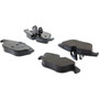 Posi Quiet Semi-Metallic Brake Pads with Hardware for 2008-2017 Mercedes-Benz (C300, C350, E350, E550) 104.13410