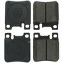Posi Quiet Ceramic Brake Pads with Shims for 1992-2013 Mercedes-Benz/Chrysler (300SD, 300SE, 400SE, 400SEL) 105.06030