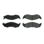 Posi Quiet Ceramic Brake Pads with Shims and Hardware for 1993-2002 Mercury/Nissan (Villager, Quest) 105.05760