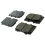 Posi Quiet Ceramic Brake Pads with Shims and Hardware for 1998-2007 Lexus/Toyota (LX470, Land Cruiser) 105.07720