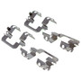 Posi Quiet Ceramic Brake Pads with Shims and Hardware for 1992-2004 Isuzu/Acura/Honda (Amigo, Axiom, Rodeo, Rodeo Sport) 105.05800