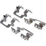 Posi Quiet Ceramic Brake Pads with Shims and Hardware for 1992-2004 Isuzu/Acura/Honda (Amigo, Axiom, Rodeo, Rodeo Sport) 105.05800