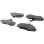 Posi Quiet Ceramic Brake Pads with Shims for 1997-2004 Daewoo/Mitsubishi (Leganza, Nubira, Diamante) 105.07240