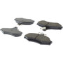 Posi Quiet Ceramic Brake Pads with Shims for 1997-2004 Daewoo/Mitsubishi (Leganza, Nubira, Diamante) 105.07240