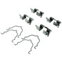 Posi Quiet Ceramic Brake Pads with Shims and Hardware for 1995-2002 Mazda (Millenia) 105.05531