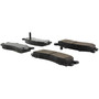 Posi Quiet Ceramic Brake Pads with Shims and Hardware for 1995-2002 Mazda (Millenia) 105.05531