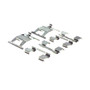 Posi Quiet Ceramic Brake Pads with Shims and Hardware for 1997-2004 Ford/Lincoln (F-150, Blackwood, F-150 Heritage, Lobo) 105.06790