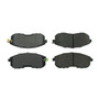 Posi Quiet Ceramic Brake Pads with Shims and Hardware for 2002-2019 Nissan/INFINITI/Renault (Altima, I35, Maxima, Versa) 105.08151