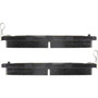 Posi Quiet Ceramic Brake Pads with Shims and Hardware for 2007-2019 Nissan (Altima, Sentra, Juke) 105.08152